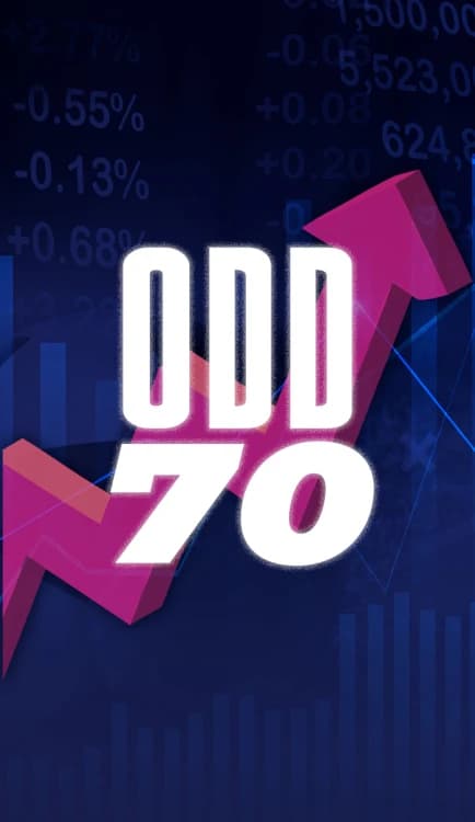 Painel digital de apostas com ODD 70 novibet, simbolizando odds altas no Brasileirão