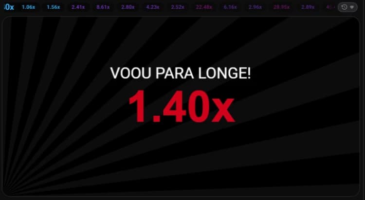 Captura de tela Crash do Aviãozinho F12Bet